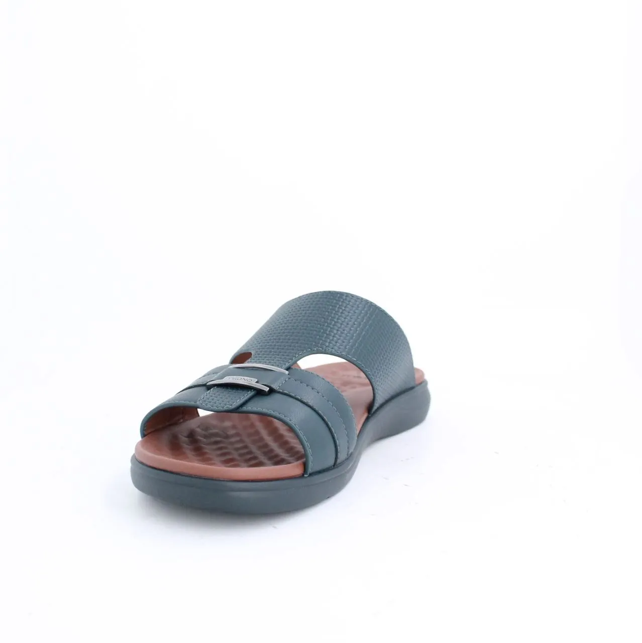Criss Cross Sandals CARLO-MENS-SANDALS-TEAL
