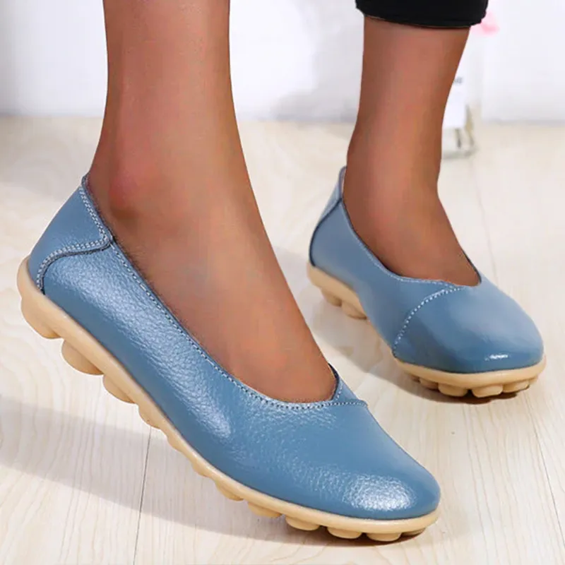 Comelyy Pregnant Women Daily Flat Shoes Wedding Shoes Ballerina Flats