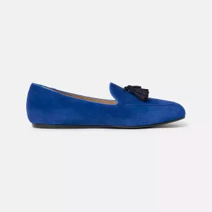 Pierced Marni Loafers Charles Philip Chic Blue Suede Loafers for the Discerning Gentleman