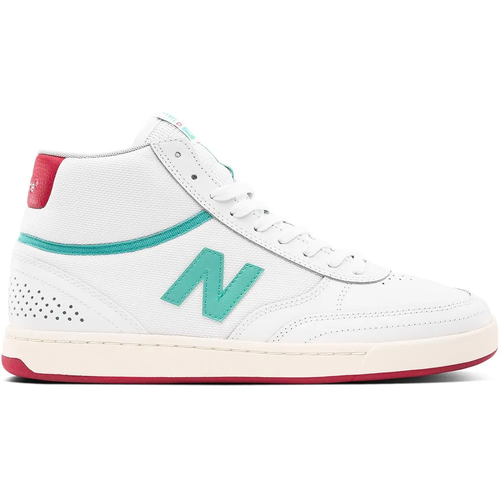 New Balance Numeric NM440 Hi Tom Knox Shoes - White / Red Grey Pink New Balance 574