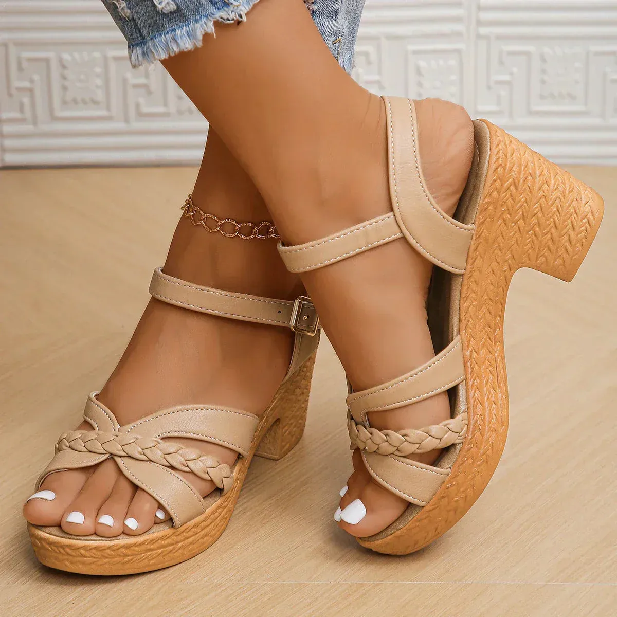 Senna | Orthopedic  Sandals Wedge Sandals Strappy