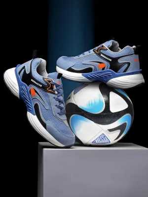 Baby Ballet Slippers Bersache Premium Sports ,Gym, Trending Stylish Running Shoes For Men (9183)-Blue