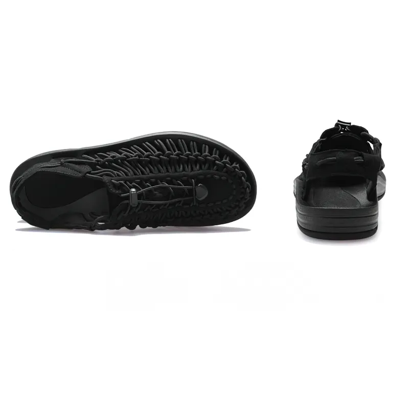 High Heel Sandals CLEARANCE / Summer Genuine Leather Sandals for Men / Cool Elastic Handmade Shoes