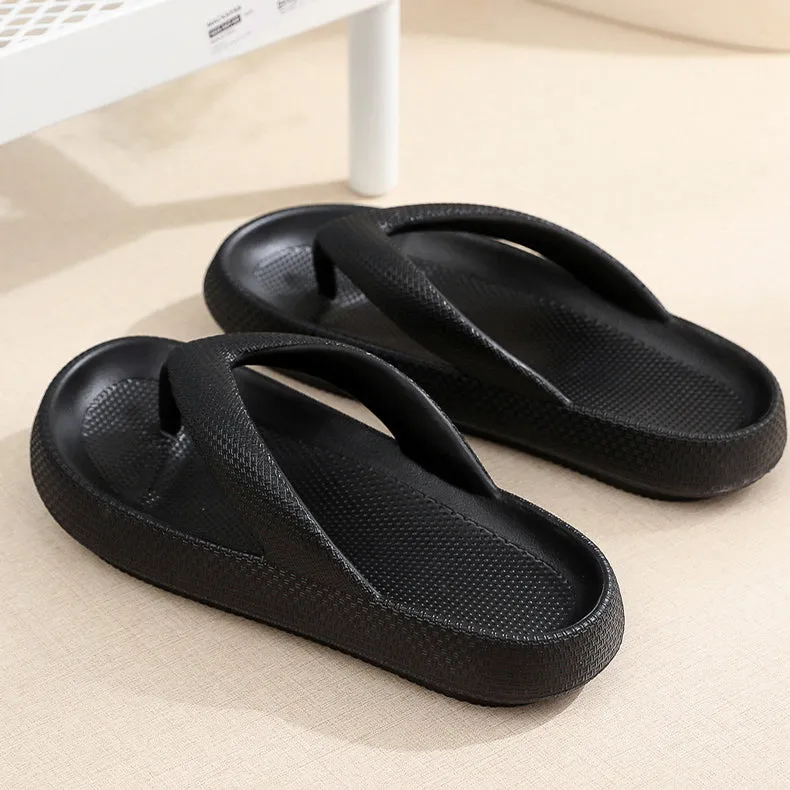 Kelly Starrett Flip Flops Clip Toe Shoes Eva Non-Slip Slippers Soft Sole Flip Flops Women Thick Bottom Bathroom Slides Summer
