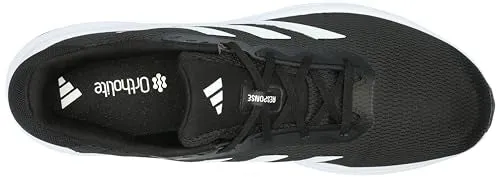 Adidas Terrex Golf Shoes adidas Men's Response Running Sneaker, Black/White/Black, 9.5