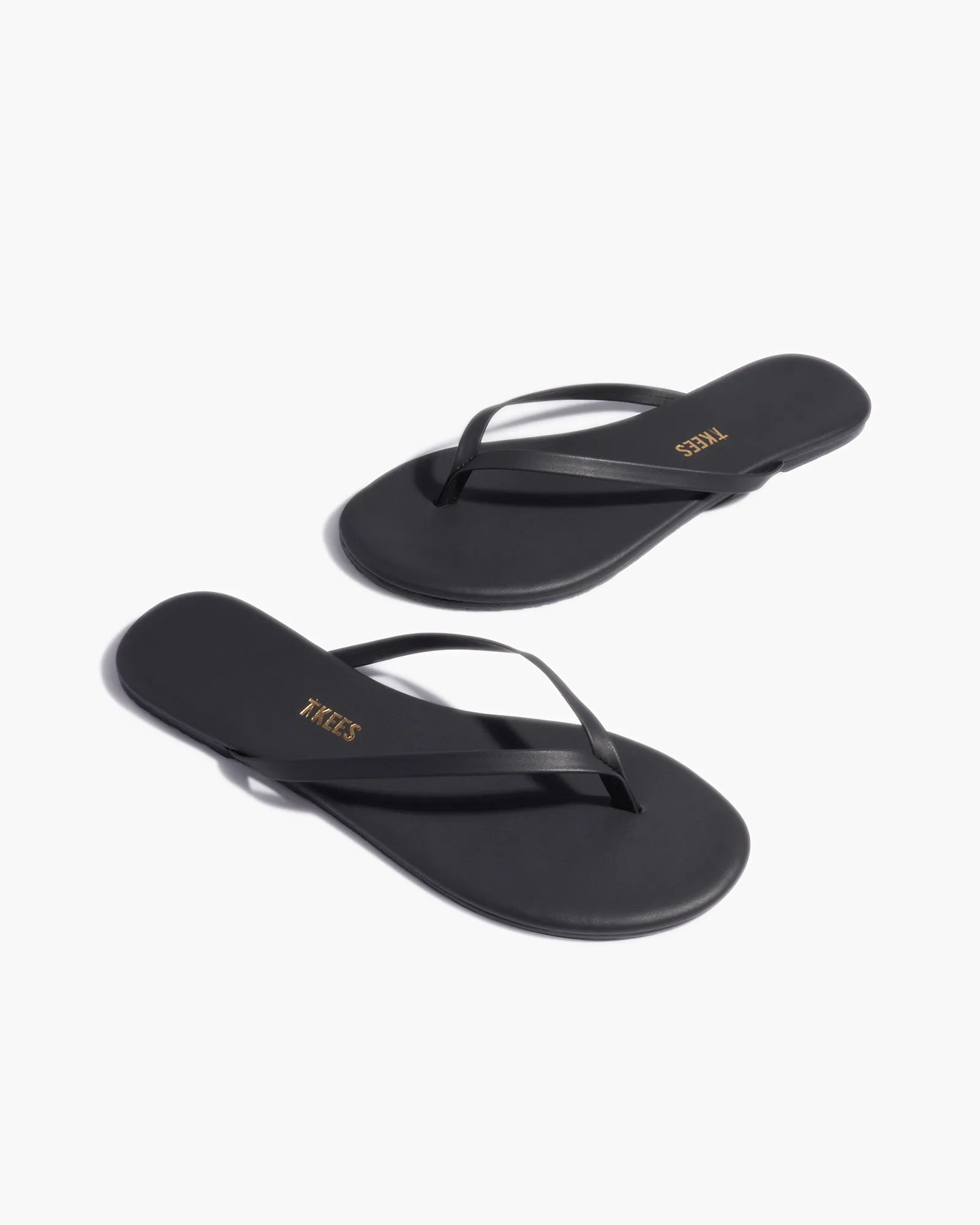Slim Fit Flip Flops Lily Pigments - Washed Black