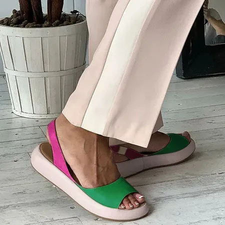 New Design Women Pink Jelly Shoes Slippers Summer Flip Flops Beach Shoes Pool Sandals Flats Ladies Slides chanclas de mujer 122 Flirty Flip Flops