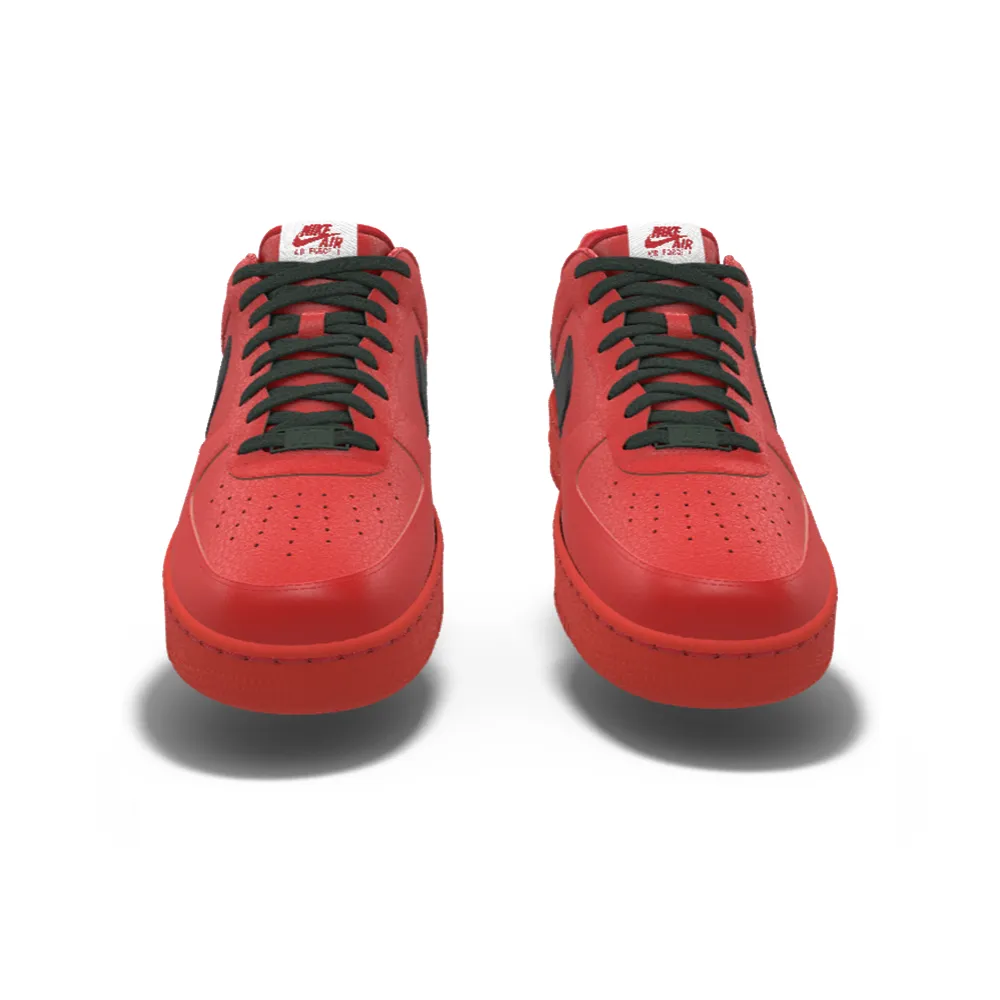 Shoes Similar To Asics Gel Nimbus 25 $195 NIB NEW Mens NIKE Air Force 1 Low University Red & Black Custom Leather BB Shoes