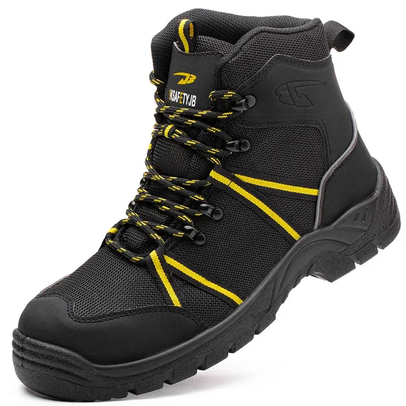 construction work boots, steel toe non-slip safety shoes Cheap Insulated Work Boots