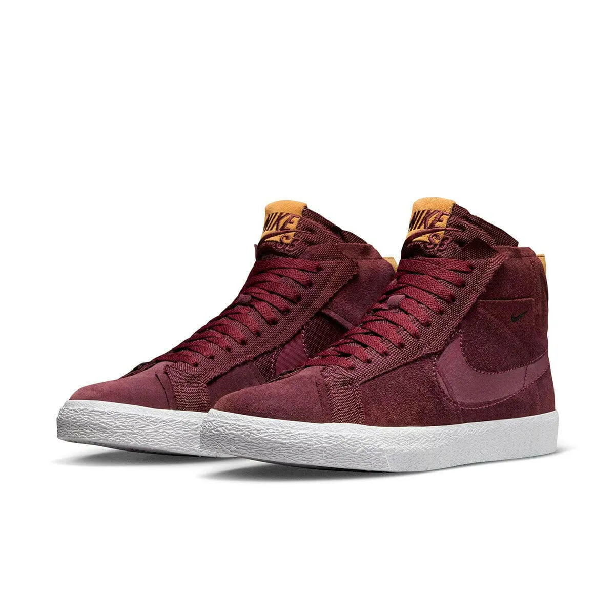 Asics Tennis Shoes Gel Resolution X Nike SB - Blazer Mid Premium Shoes Night Maroon/Rosewood-Night Maroon-White