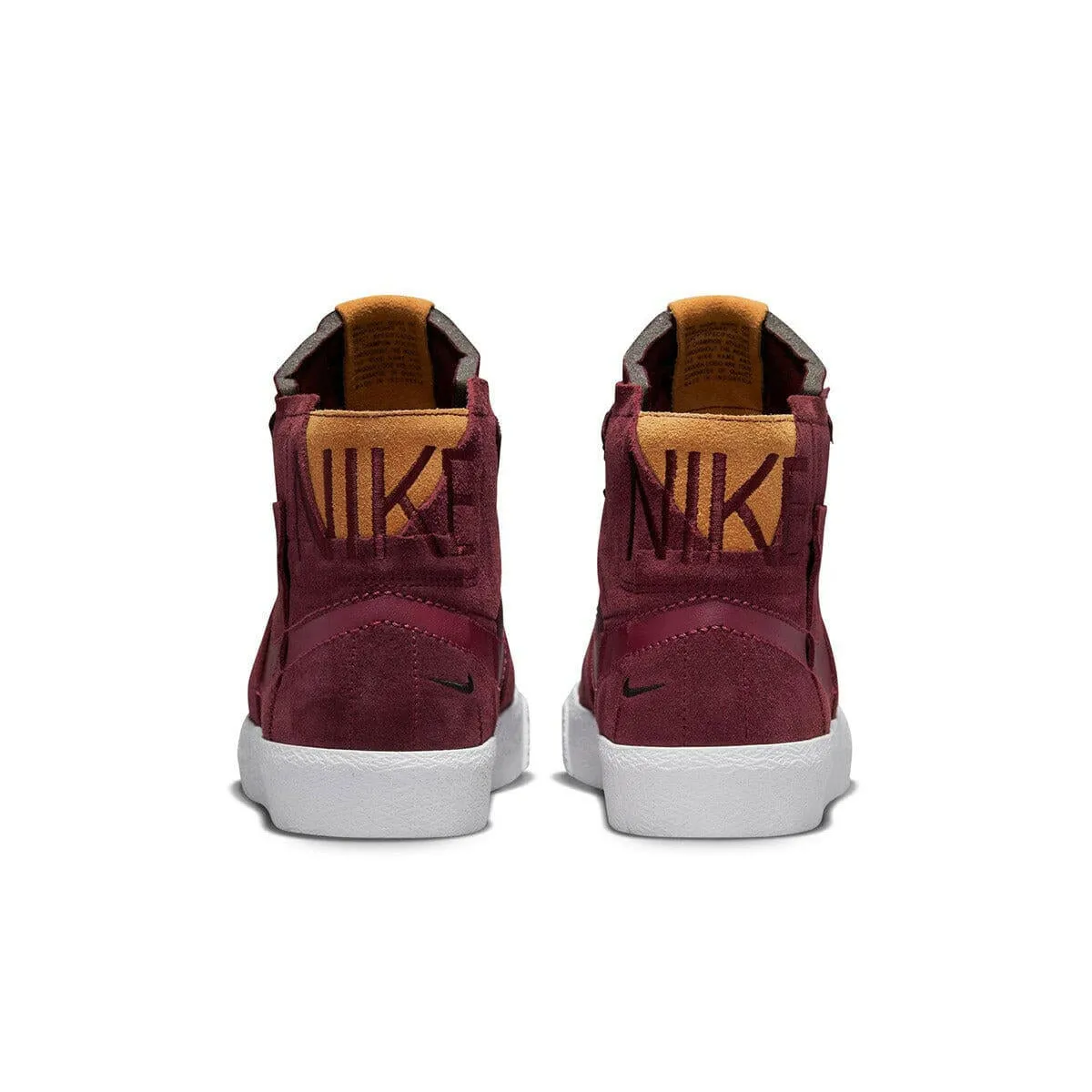 Nike SB - Blazer Mid Premium Shoes Night Maroon/Rosewood-Night Maroon-White Asics Cael V6.0 Wrestling Shoes