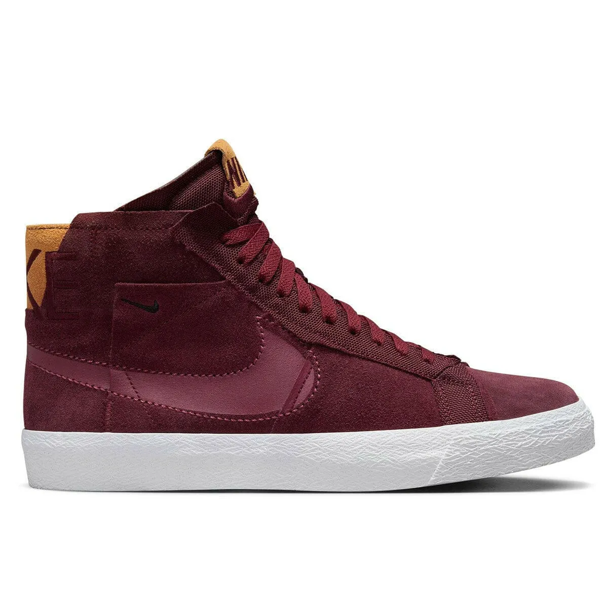 Nike SB - Blazer Mid Premium Shoes Night Maroon/Rosewood-Night Maroon-White Asics Shoes Vietnam