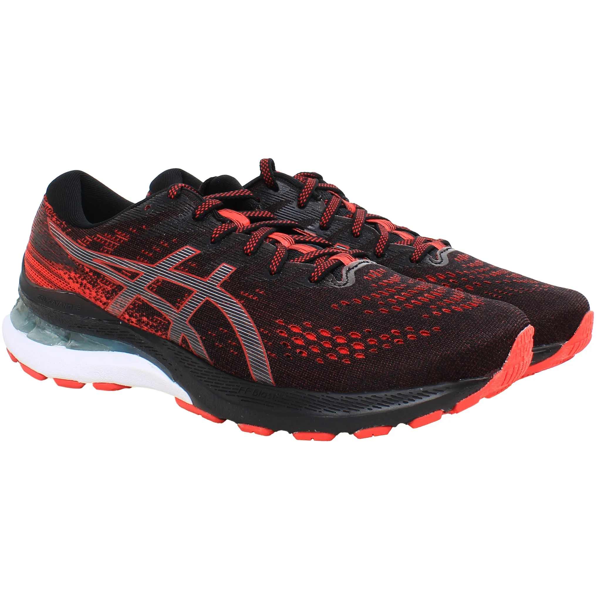 Asics Gel-Kayano 28 Mens Black/Red Running Shoes Asics Glideride Max Running Shoes
