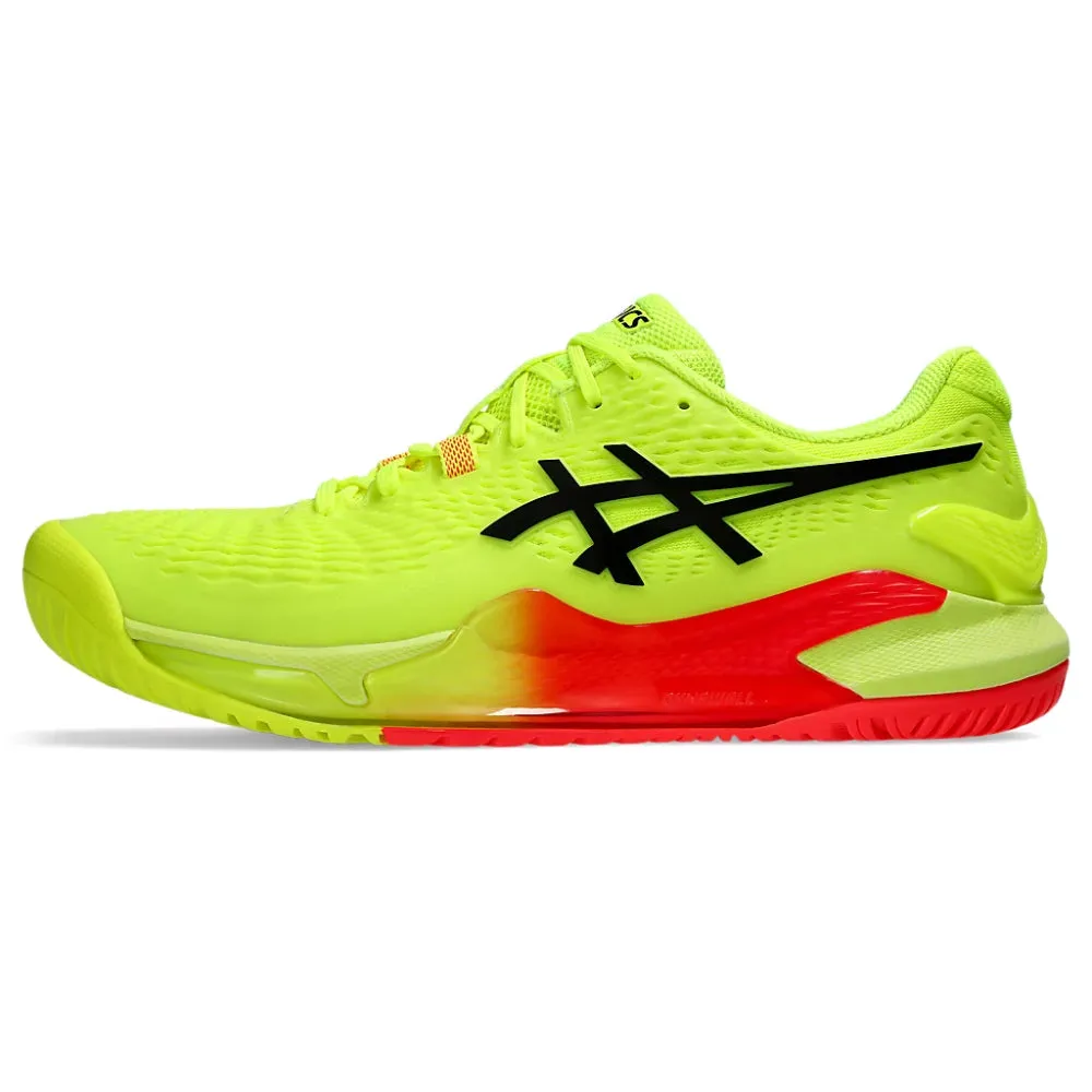 ASICS Men's Gel-Resolution 9 Tennis Shoe (Safety Yellow/Black) Asics Aggressor 4 Wrestling Shoes