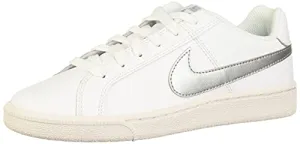 Nike Women's WMNS Court Royale White/Metallic Silver Tennis Shoes-3 UK (36 EU) (5.5 US) (749867-100) Saucony Vs Asics