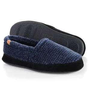 Slippers Tasman Maxi Curly Acorn Blue Check Moccasin Slipper (Men's)