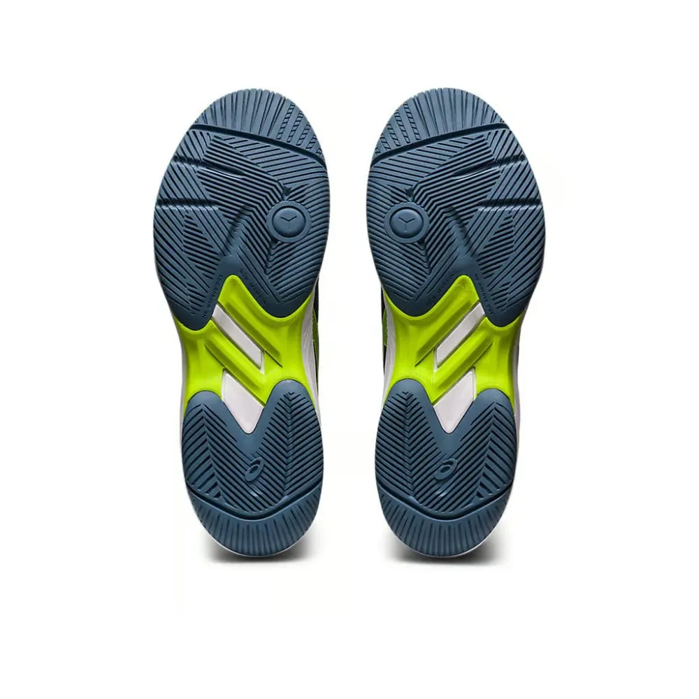 ASICS Men's Gel-Court Hunter 3 Badminton Shoe (Midnight/Hazard Green) Saucony Vs Asics Running