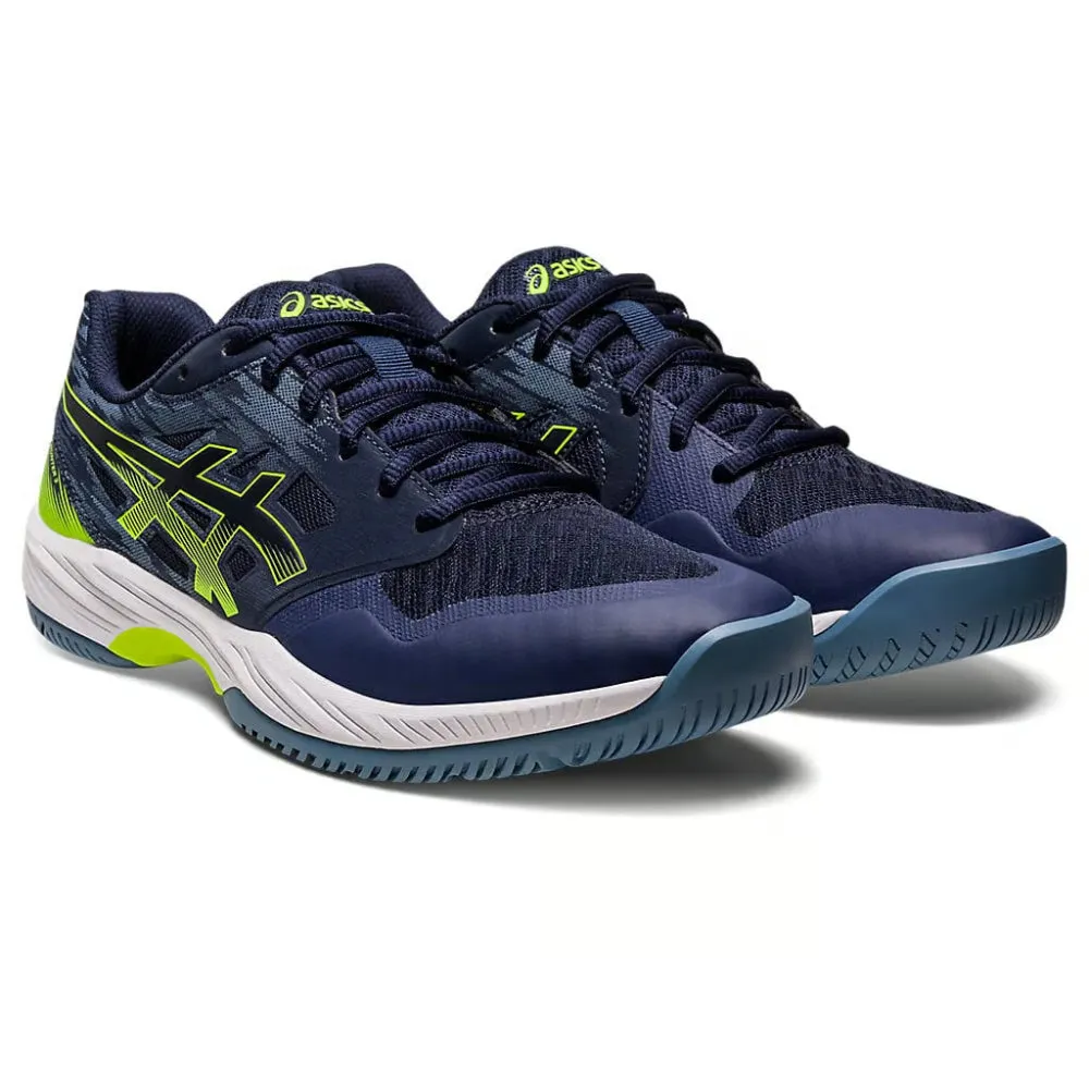 Asics Split Second 8 Wrestling Shoes ASICS Men's Gel-Court Hunter 3 Badminton Shoe (Midnight/Hazard Green)