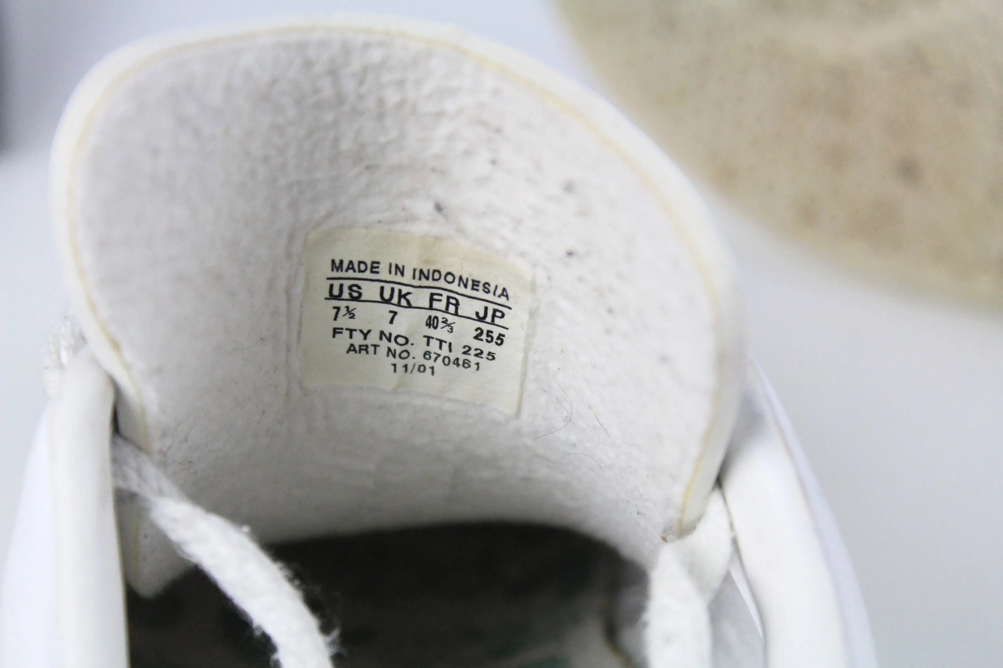 Vintage Adidas Stan Smith 2001 Sneakers US 7 Wide Adidas Shoes