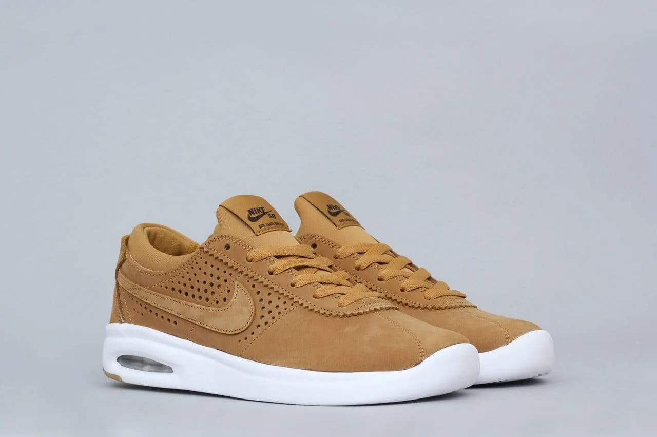 Nike SB Air Max Bruin Vapor Premium (GS) Youth Shoes Wheat / Wheat - Baroque Brown Asics Marathon Race Shoes
