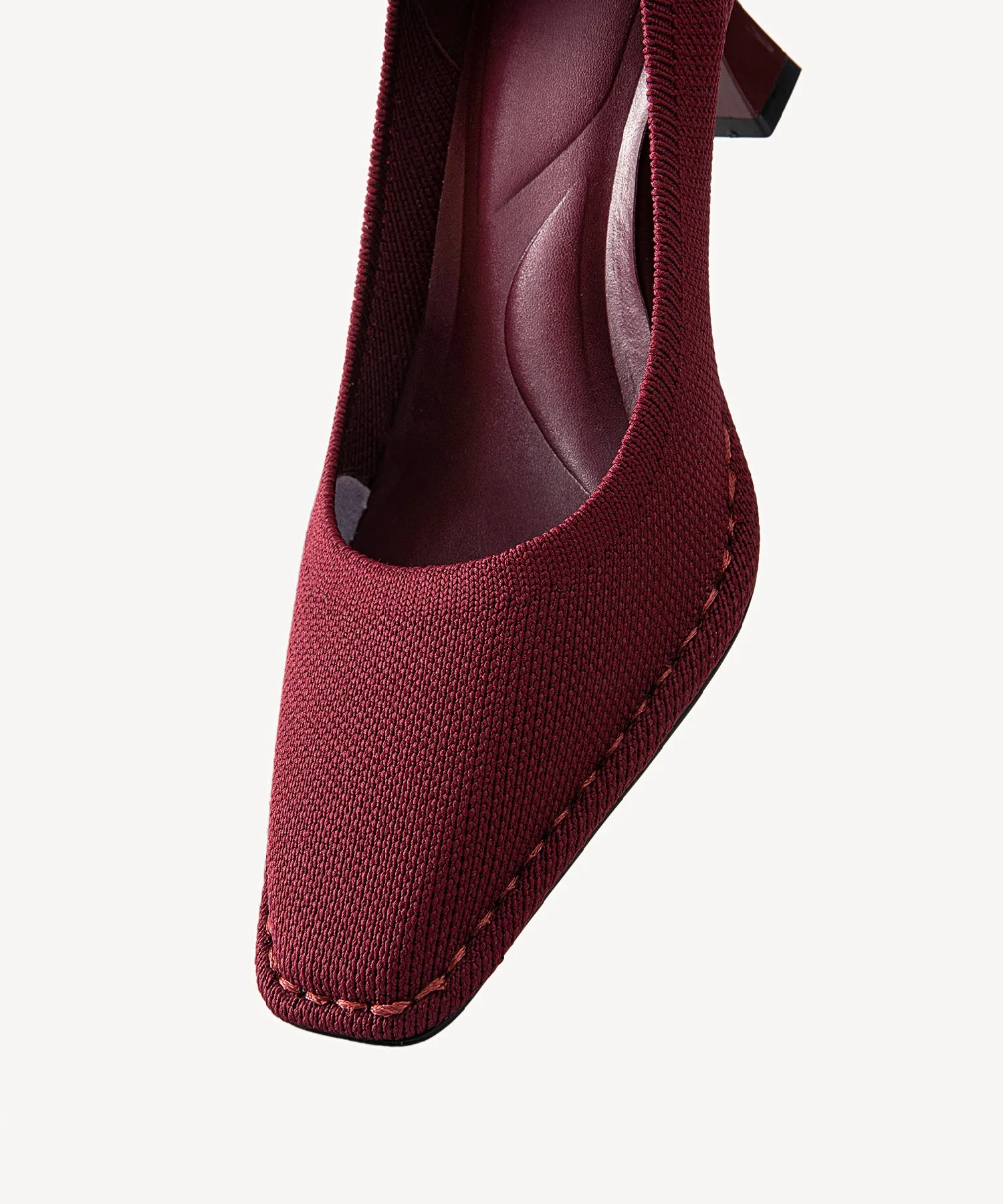 Cold Storage Work Boots CommuteEase Solid Color Stiletto Pumps