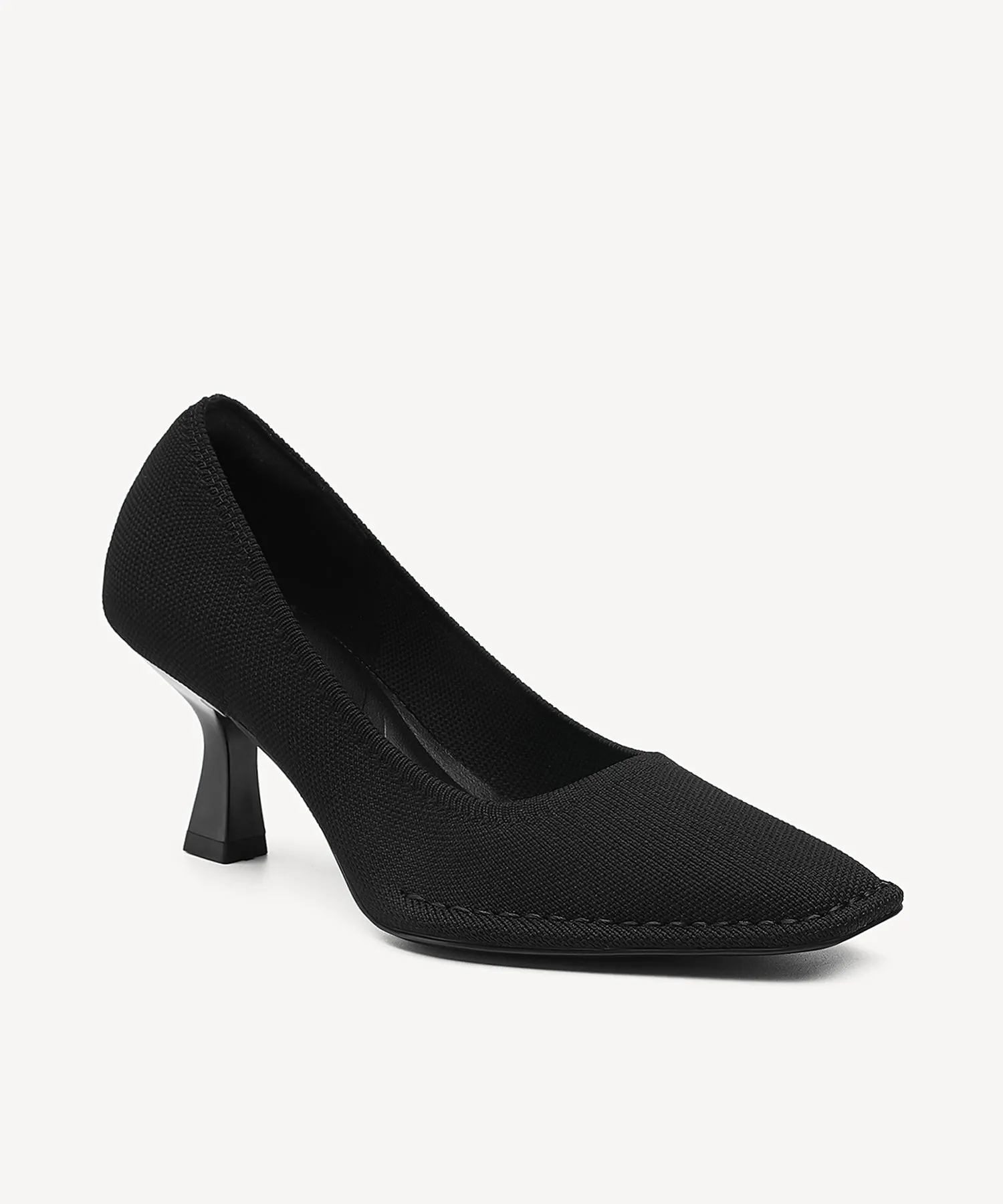 Best Work Boots Under $200 CommuteEase Solid Color Stiletto Pumps