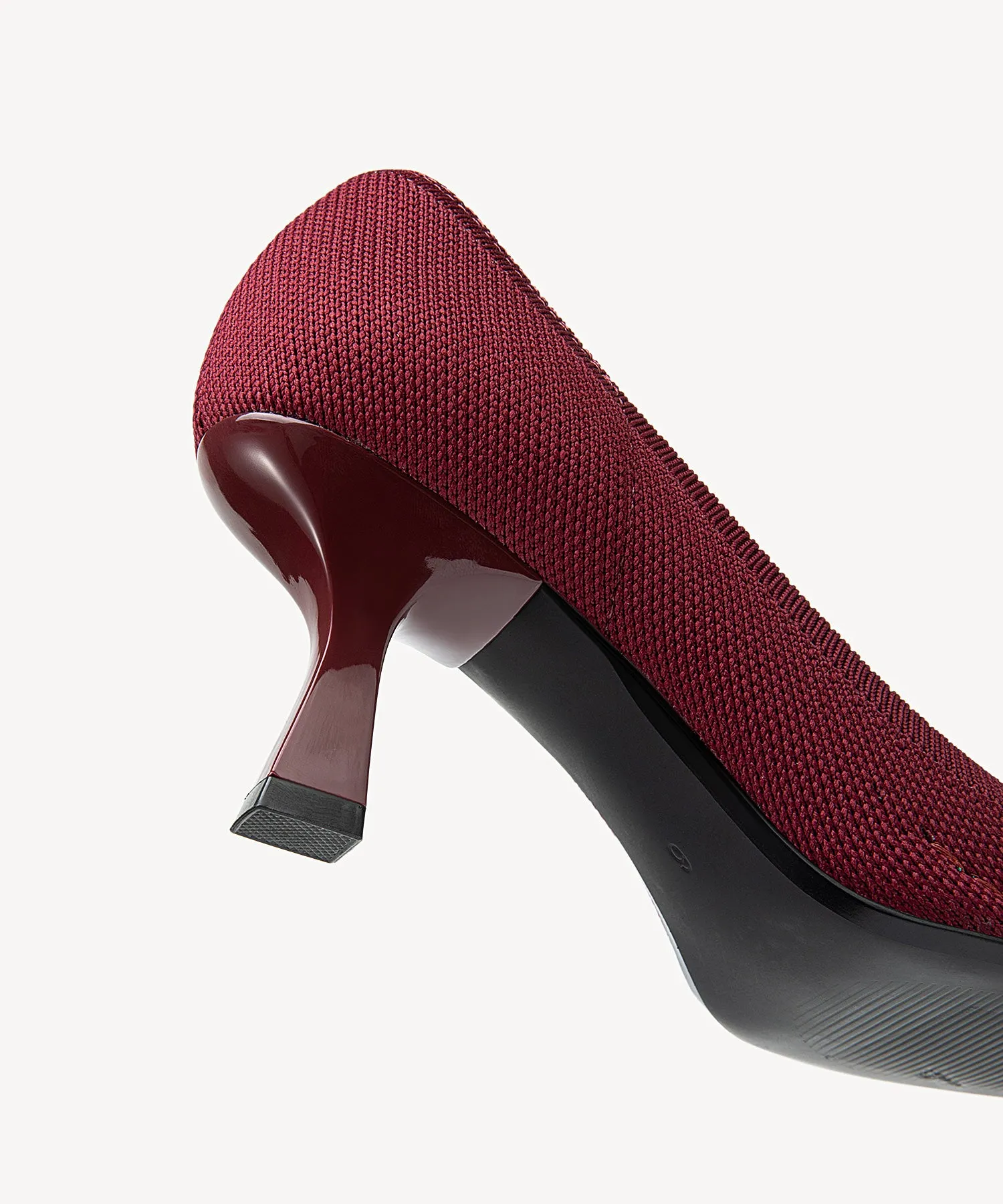 Best Wide Toe Box Work Boots CommuteEase Solid Color Stiletto Pumps