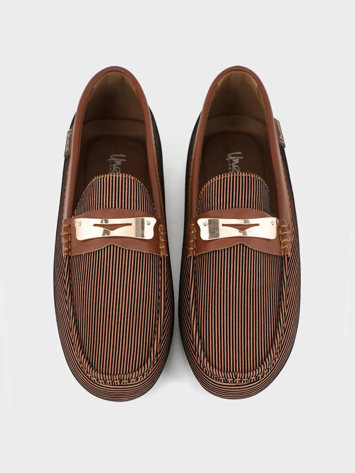 Men "KIRSTEN" Casual Comfy Moccasins Mary Jane Flat Shoes