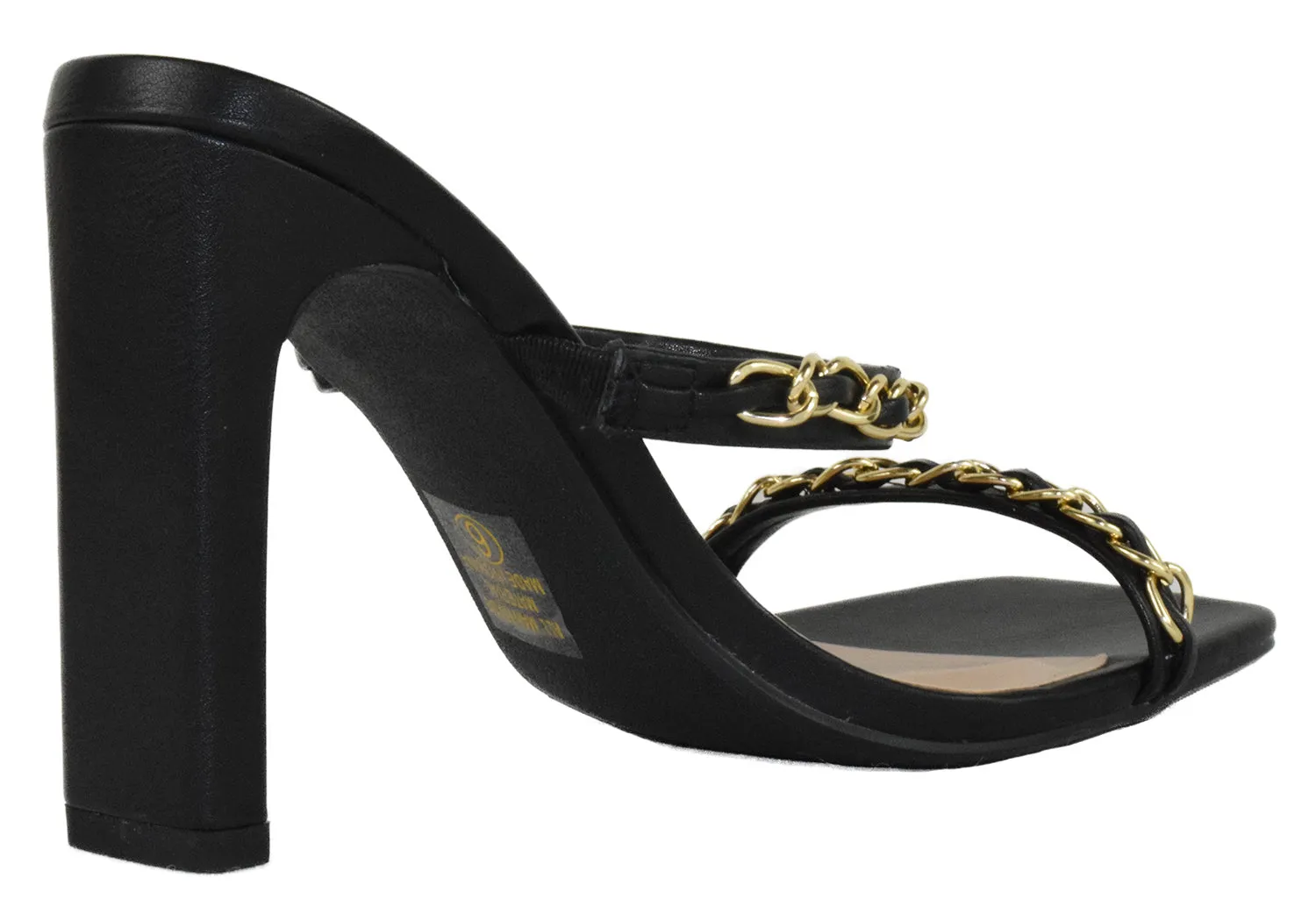 FENN-S Black Delicious Bare Sandals