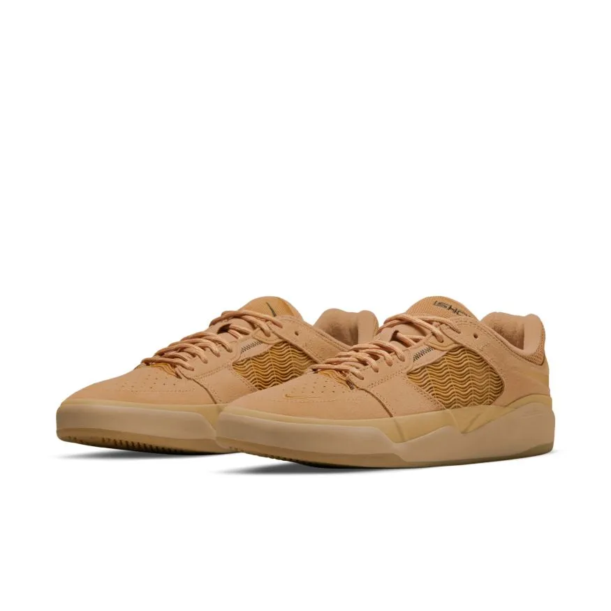 Lightweight Asics Running Shoes Ishod Wair Flax Wheat Flax Gum Light Brown