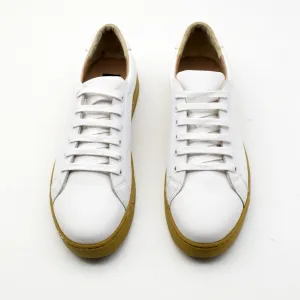 Sneakers P448 Sale LEATHER LOW TOP SNEAKERS - GUM SOLE