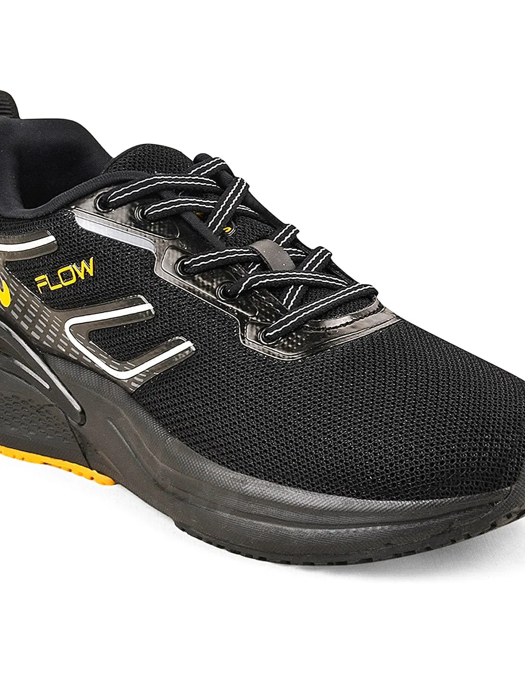 Half Marathon Running Shoes FLOW PRO Black Men's Running Shoes