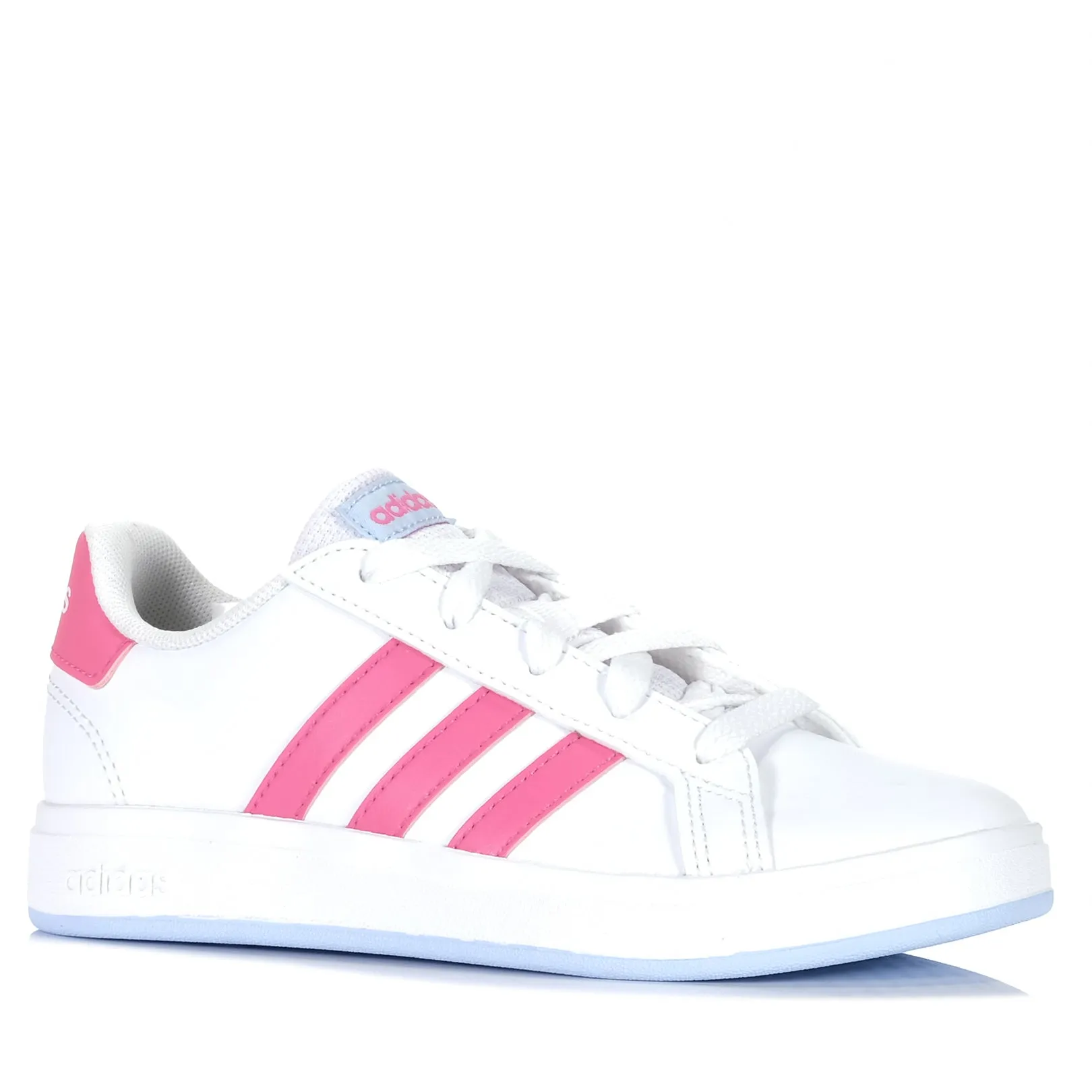 Adidas Low Basketball Shoes Adidas Grand Court 2.0 Youth White/Pink