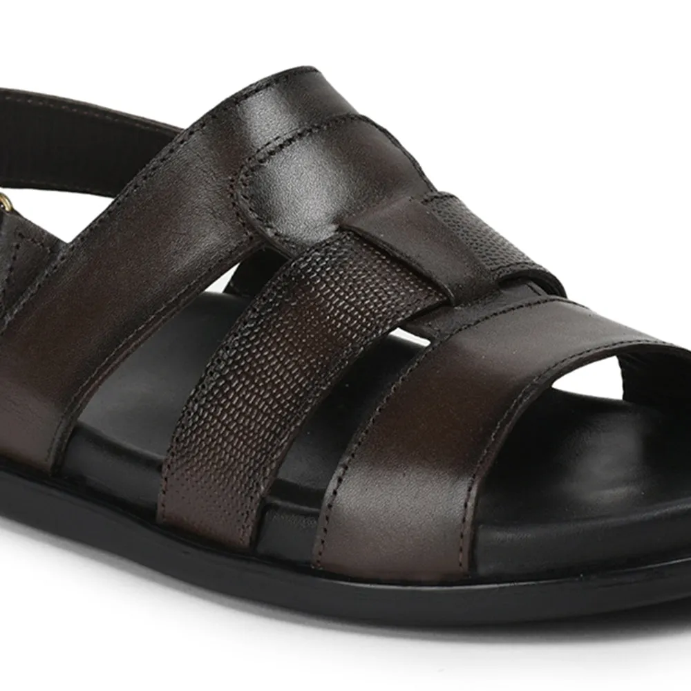 Healers By Liberty Men SOFT-4 Brown Formal Sandal Cars Slippers