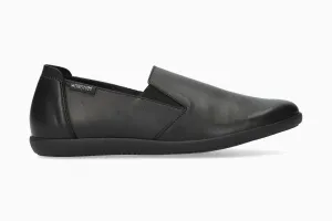 Korie - Black Narrow Slip On Shoes