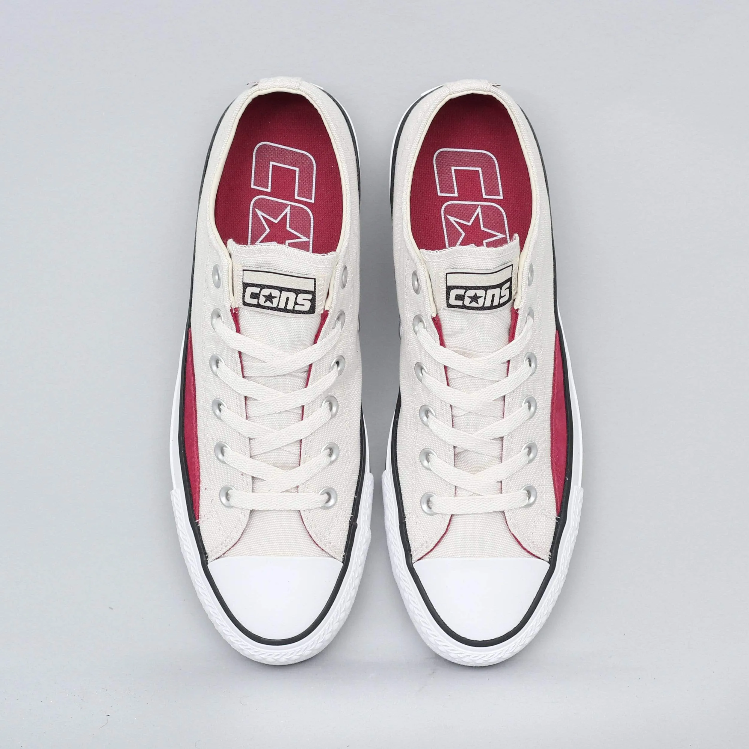 Turf Shoes Asics Converse CTAS Pro OP OX Shoes Natural Ivory / Black / White