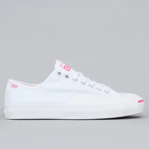 Asics Shoes Test Converse Jack Purcell Pro OP OX Shoes White / Racer Pink / White