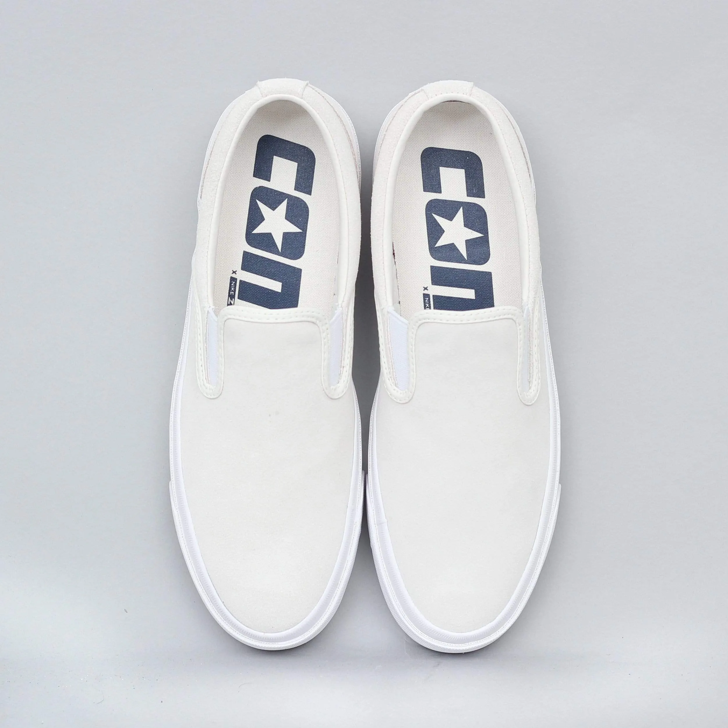 Converse One Star CC Slip Shoes Egret / Navy / White The Most Expensive Asics Shoes