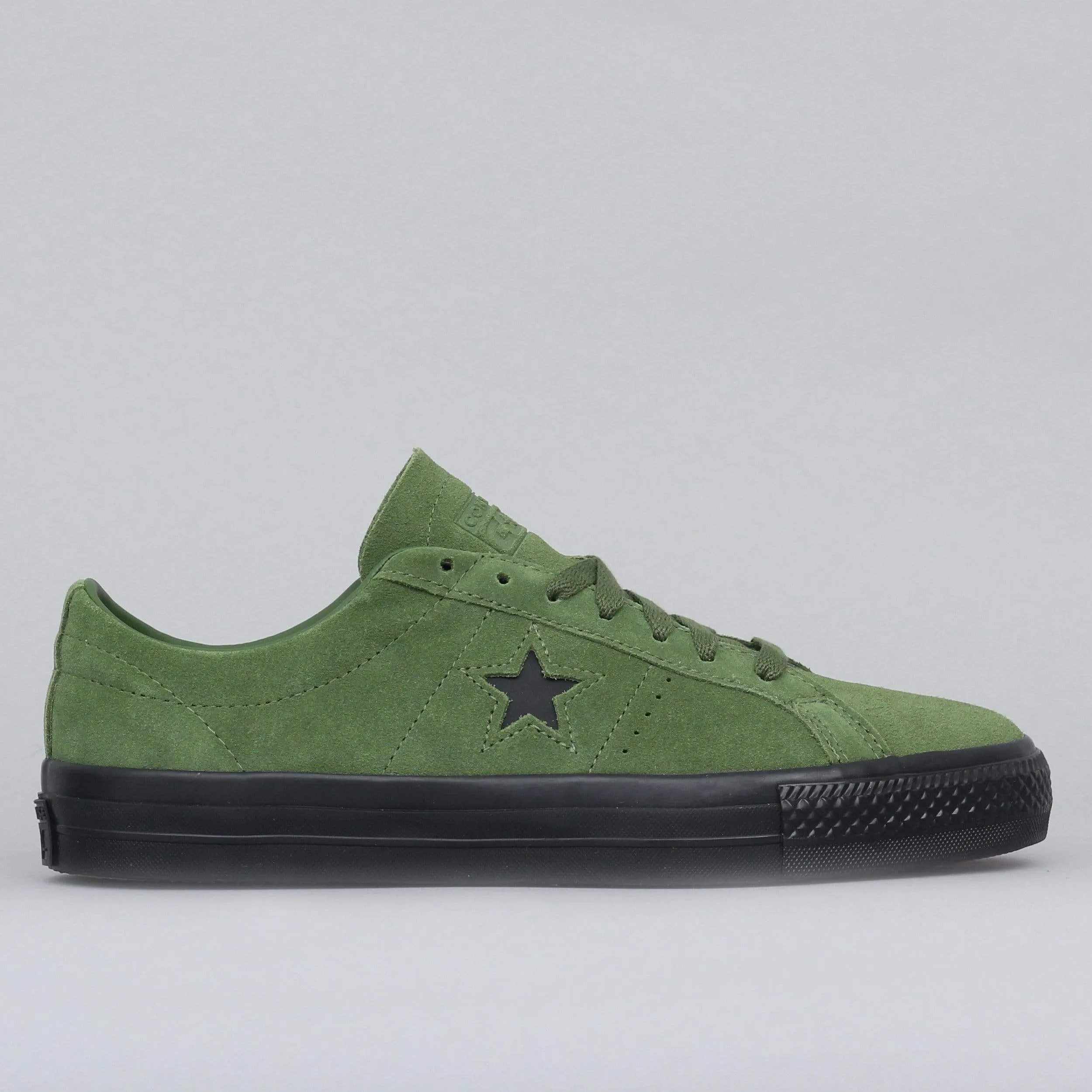 Converse One Star Pro OX Suede Shoes Cypress Green / Black / Black Shop Deals On Asics Novablast 5 Running Shoes