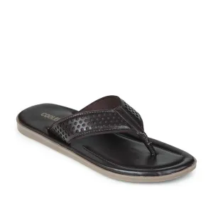 Coolers By Liberty COLE-1E Casual Brown Slippers & Flip-Flop For Men Eye Slippers