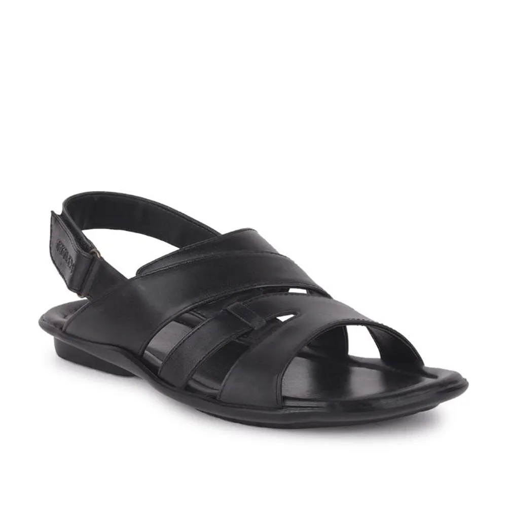 Coolers By Liberty COOL99-90 Mens Black Formal Sandal Crocs Crush Sandals