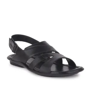 Stockings For Sandals Coolers By Liberty COOL99-90 Mens Black Formal Sandal