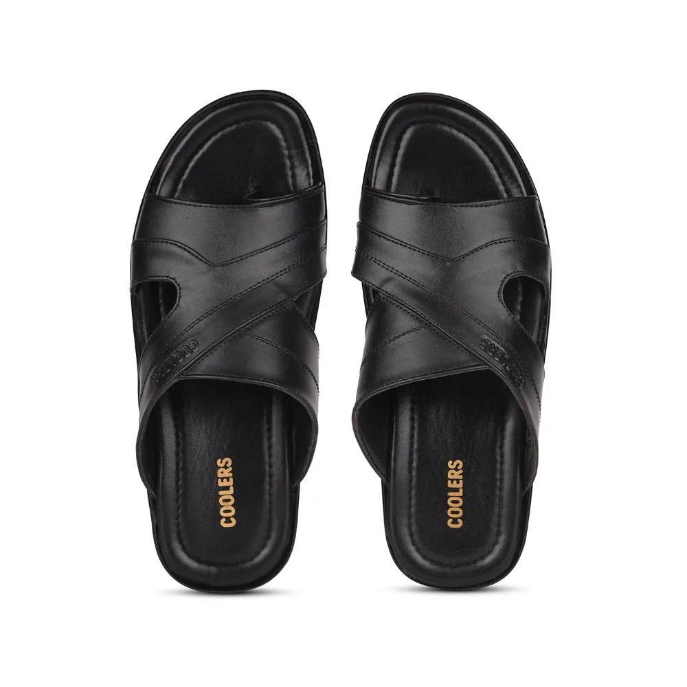 Good Slippers Coolers By Liberty COOL99-91 Casual Slippers For Men - Black