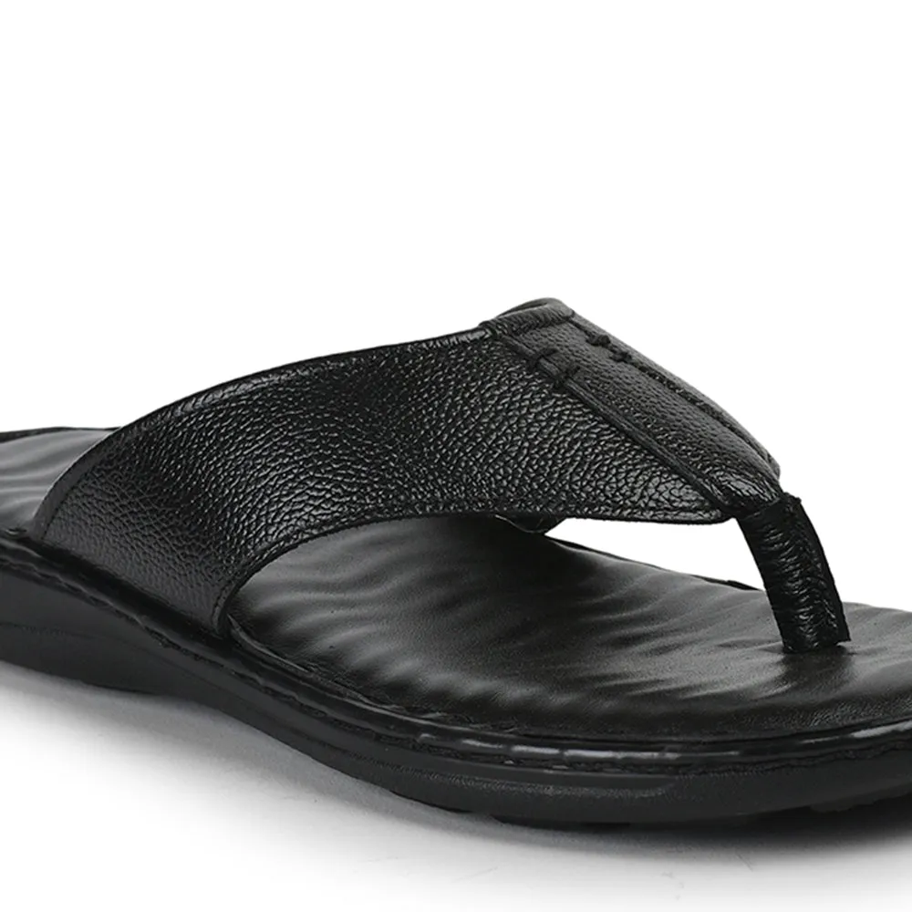Yankee Slides Coolers By Liberty Men HOL-128E Black Casual Slipper