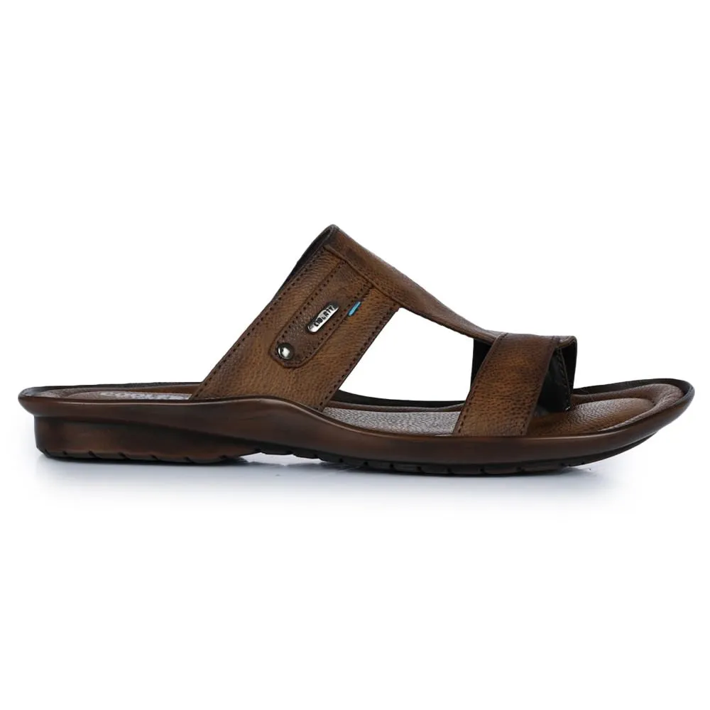 Most Comfort Slippers Coolers Casual (Brown) Slippers For Men LAF-227N By Liberty