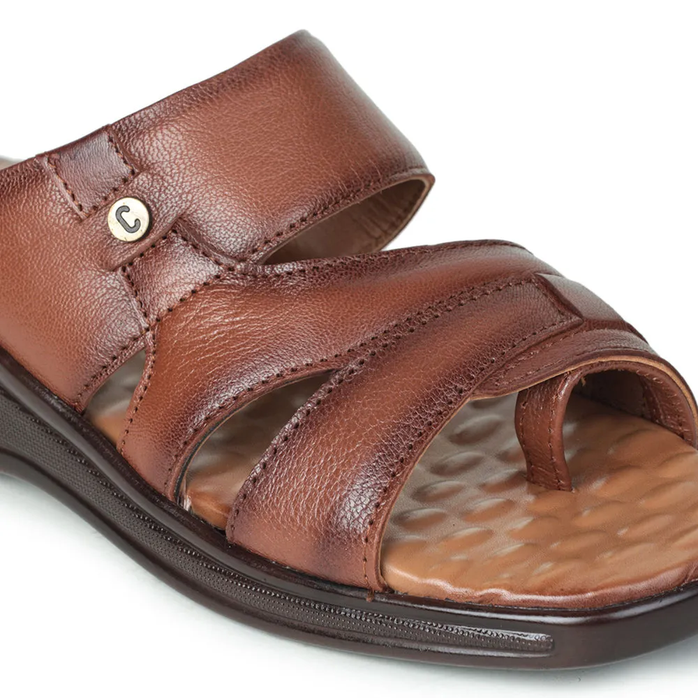 Best Slippers Plantar Fasciitis Coolers Casual (Tan) Slipper For Men 2050-612 By Liberty