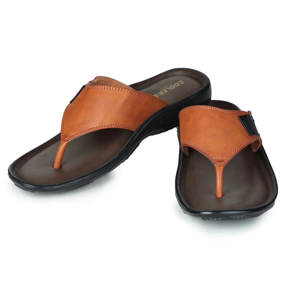 Coolers Casual (Tan) Slipper For Men LFL-03 By Liberty Professional Ballet Slippers