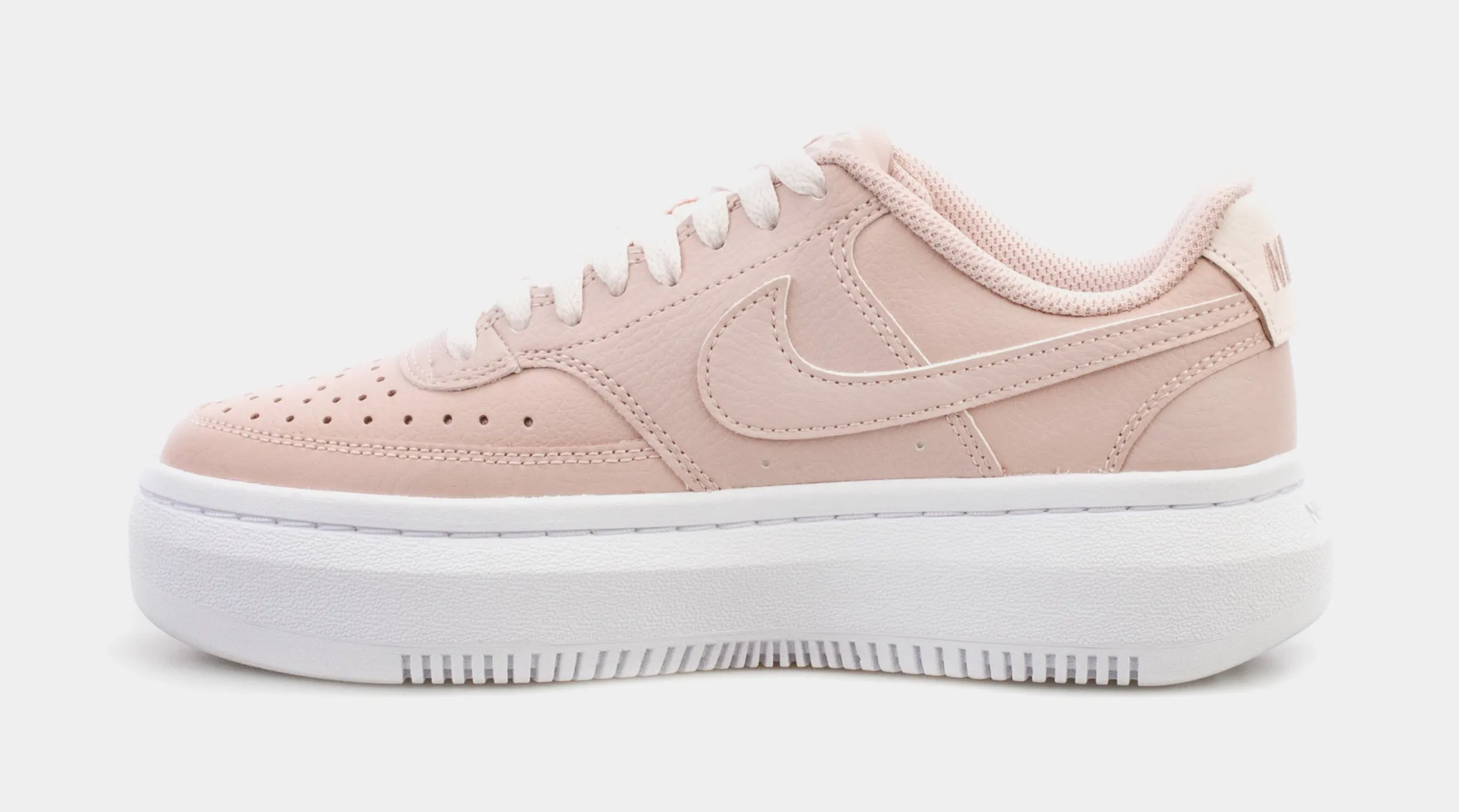 Asics Shoe Label Court Vision Alta Womens Lifestyle Shoes (Pink)