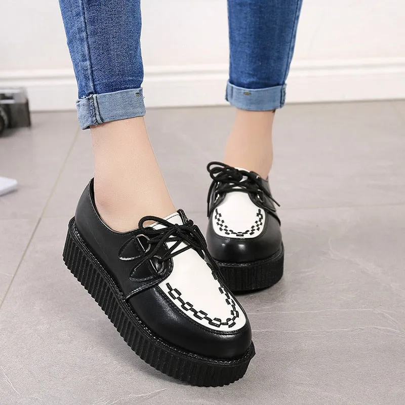 Adrian Snaffle Smooth Leather Kiltie Loafers Creepers Casual Shoes Woman Plus Size Sneakers Women Shoes Ladies Platform Shoes 2020 Lace-up Women Flats Female Shoes Loafers