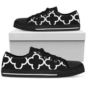 Revenge Sneakers Custom Sneakers-Black and White Series 127